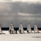 Line up at the 2021 U.S. Nationals on Black Lake in Michigan. Photo: Catherine Firmbach